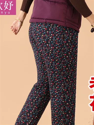 Зимние сельские штаны, старомодные удерживающие тепло леггинсы, свободный крой, высокая талия