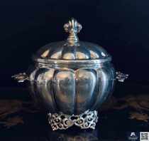 (Yaolan Pavilion) European Guanlis exquisite old style silver decorative silver jars are in stock