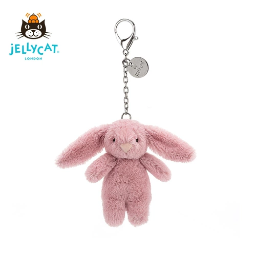 Jellycat, кролик, брелок, милое украшение на сумку, плюшевый аксессуар, подвеска, Великобритания