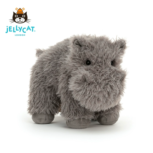 Jellycat, плюшевая игрушка, кукла, Великобритания, бегемот