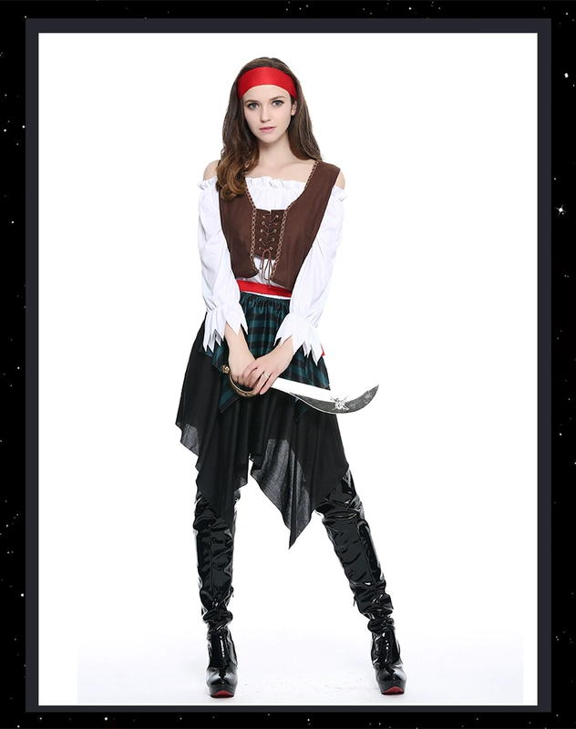 Trang phục hóa trang Halloween dành cho người lớn phù thủy cos phù hợp với Cleopatra áo choàng cướp biển chết ma cà rồng trinh nữ ăn mặc