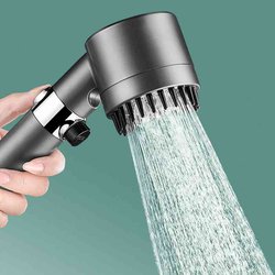 High-end bathroom pressurized shower head household bath shower powerful pressurized rain massage filter shower canopy