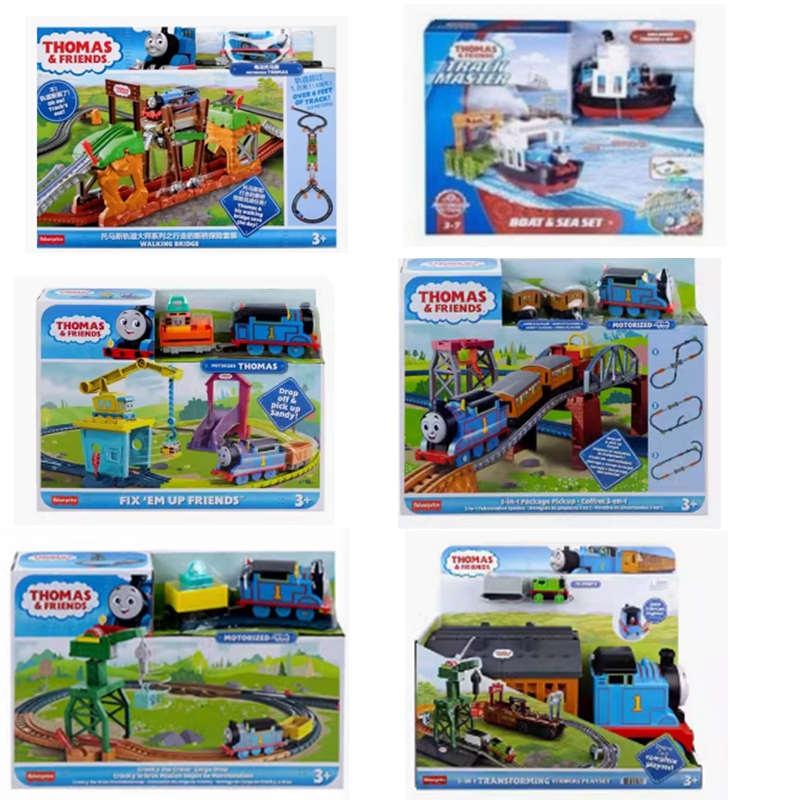 Thomas Electric Train Track Dodo and Percy Three-In-One Transport Vehicle Children's Pretend Play Toy Hgx65