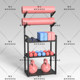 Dumbbell Rack, Sports and Fitness Equipment Storage Rack, Home Basketball Rack, Kettlebell Yoga Mat Storage Rack