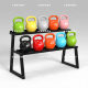 Commercial gym paint competitive kettlebell studio hip squat personal training gadget fitness equipment kettlebell rack