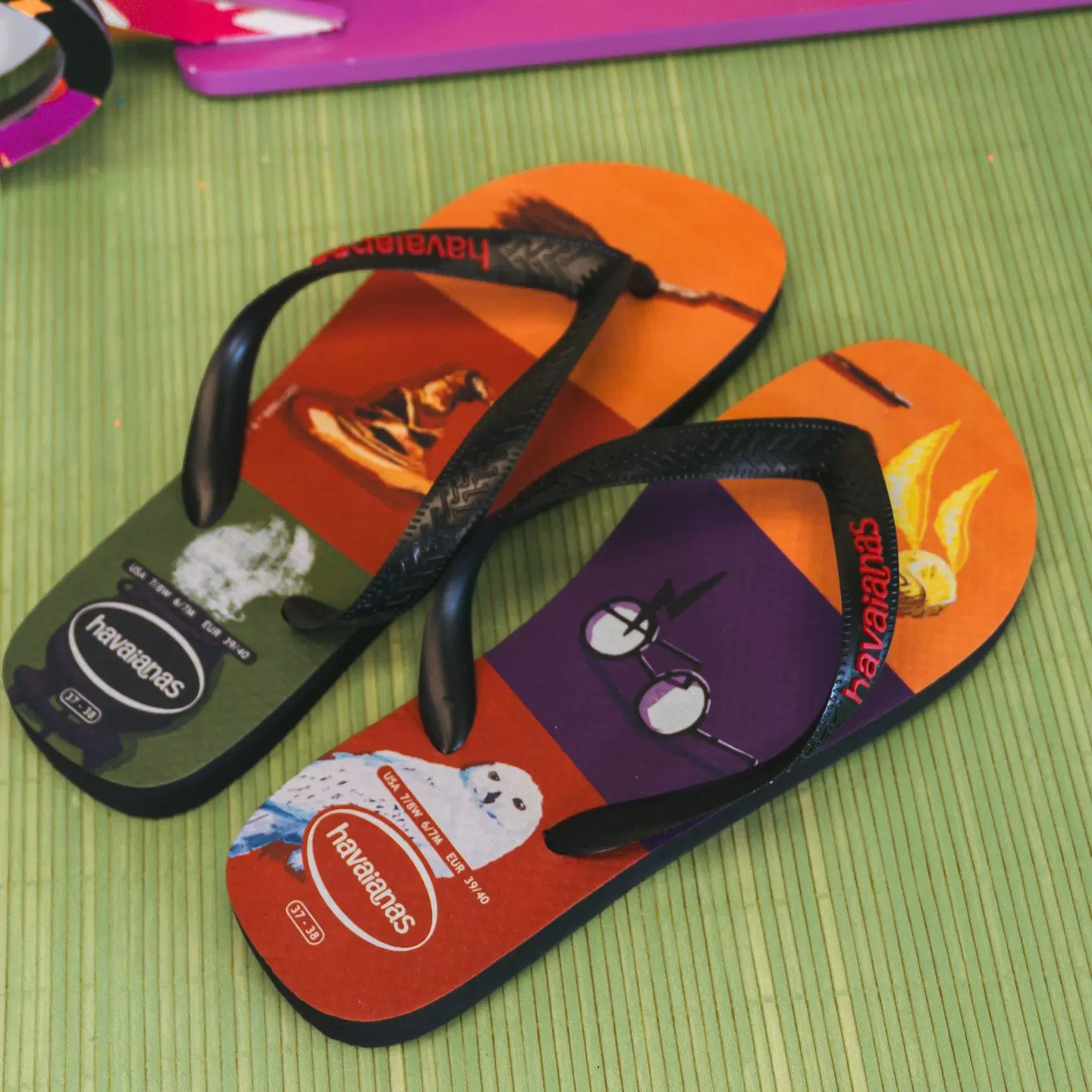 Шлепанцы Havaianas Harry Potter havaianas harry potter антискользящие плоские шлепанцы летние тапочки