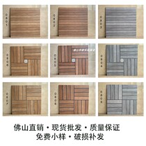 Foshan spot direct net red terrace wood grain floor tile sunshine room courtyard anti-skid wear-resistant brick 60 60 balcony