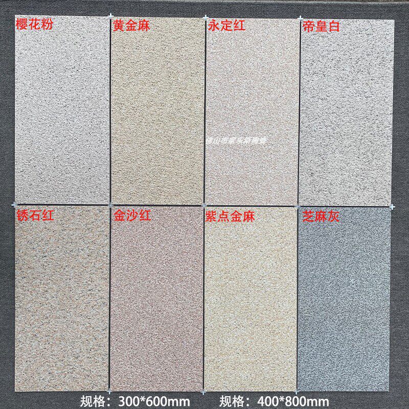 Outer Wall Brick Middle Plate Countryside Villa Sesame Grey Lychee Textured Face Tiles Roman Column 300600 Exterior Wall Tiles