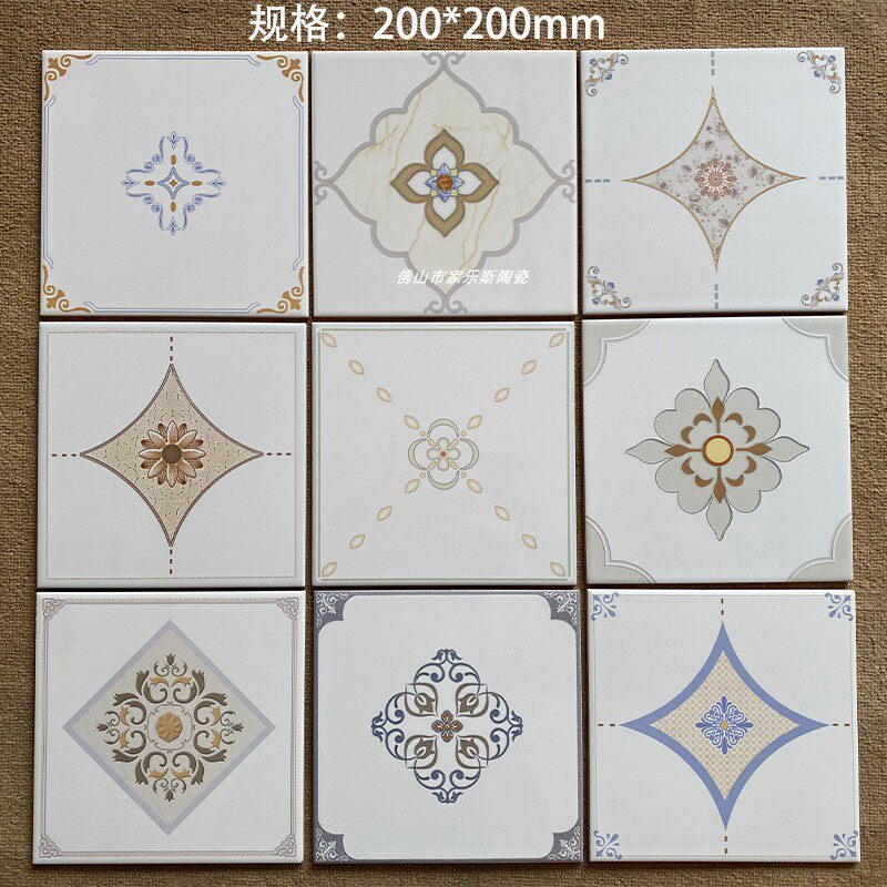 Balcony Ceiling tiles Modern minimal kitchen toilet spell brick 200 bright light opaque wall tiles