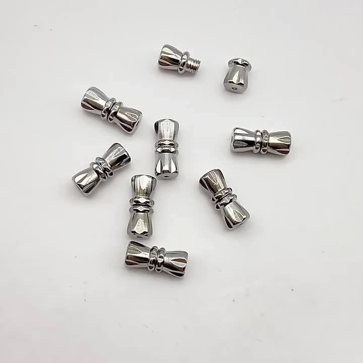 Barrel Screw Clasps,Copper Screw Twist Clasps End Tip Barrel Clasps
