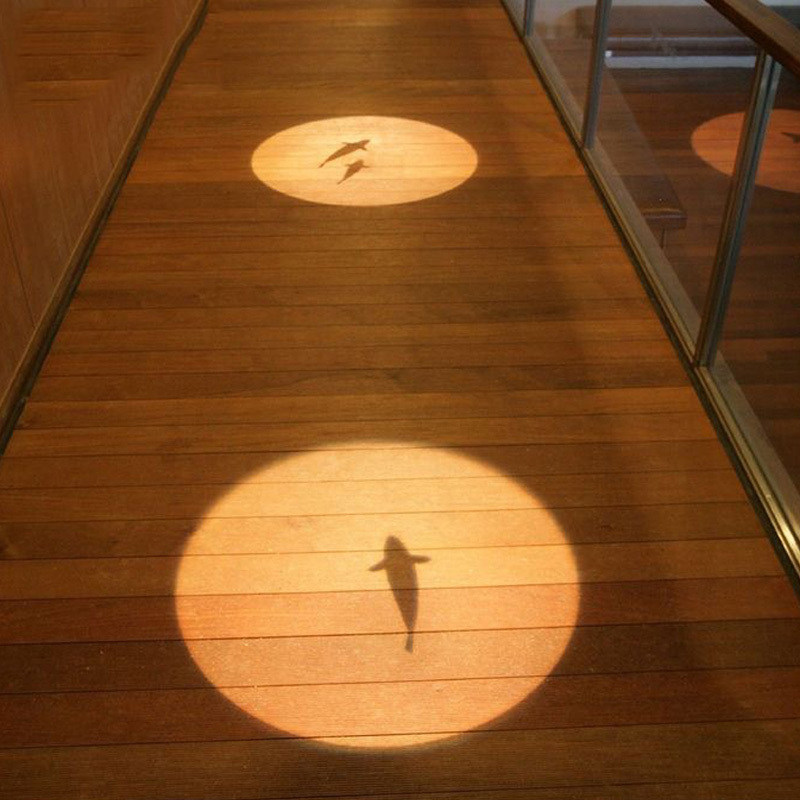 Nordic Bright Clothing Suction Top Spotlight Living Room Background Wall LED Smallpox Aisle Mall Hotel Projection Fish Creative Cylinder Light