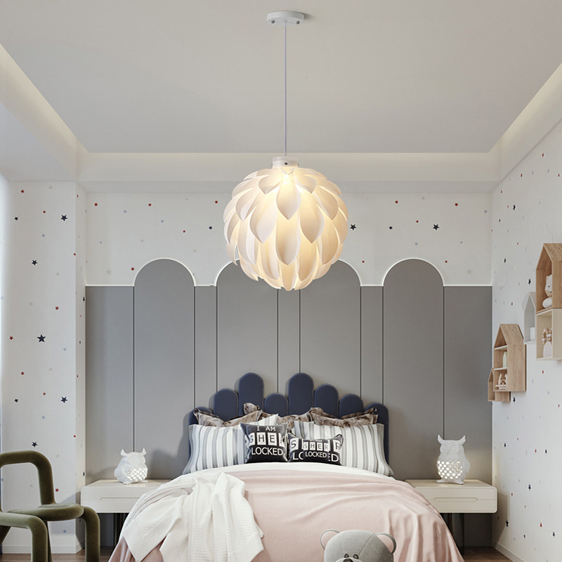 Bedroom Pine Fruit Changing Lights Red in Simple Post-Modern Creative Restaurant Pettle Girls Room Lights