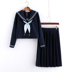 Orthodox Nhật JK đồng phục váy thêu hai chị mềm Siguan dài tay áo Nhật sinh viên váy thủy thủ phù hợp 