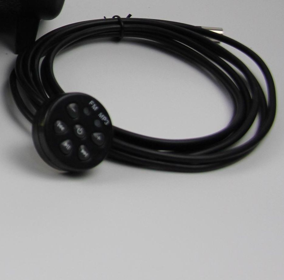 Máy nghe nhạc mp3 máy nghe nhạc siêu trầm điều khiển từ xa không thấm nước, phụ kiện âm thanh cruiser 2,5 lõi đèn nháy xe máy