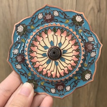 6z67 Green and red color incense burner special incense burner for incense tower incense coil