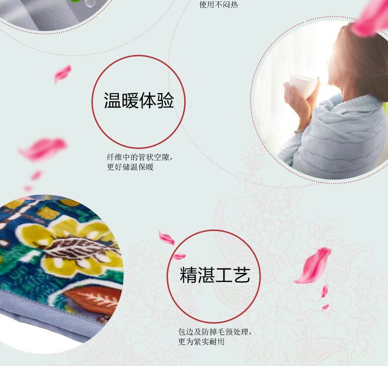 Mùa xuân ex-gratia chính hãng giàu Anna chăn mền chăn đơn hoặc kép sofa 1,5m trí giường chăn Gentle - Ném / Chăn chăn lông cừu loại nào tốt