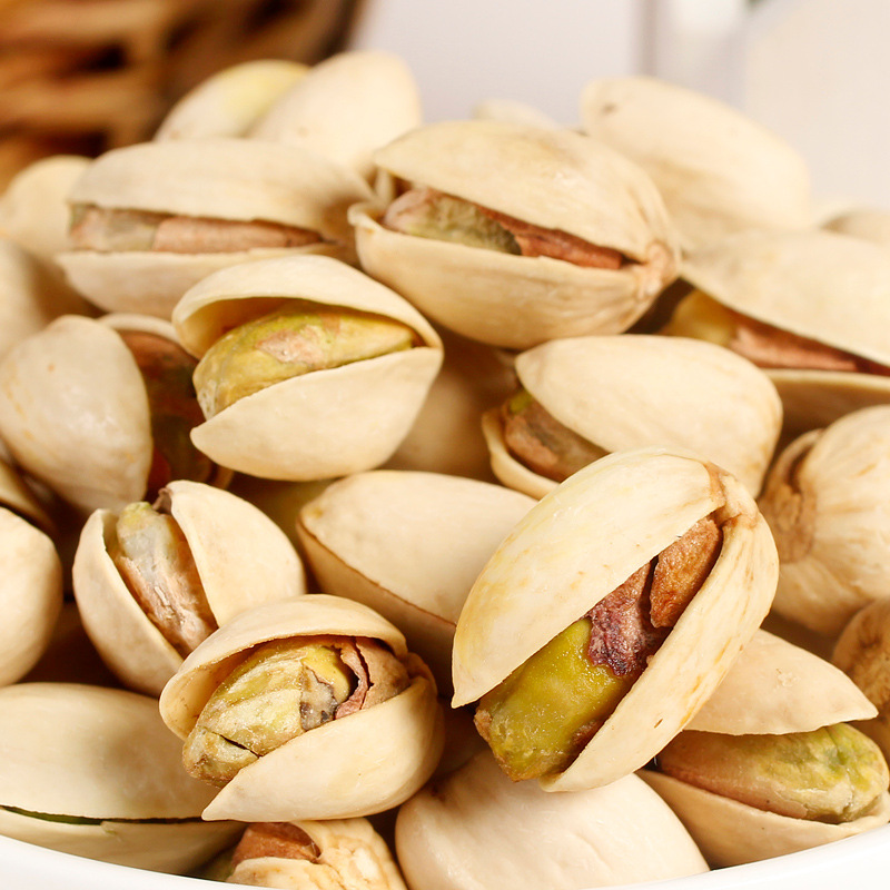 Primary colour large grain pistachio 500g unbleached without adding pregnant woman with zero food nut grade Xinjiang special-born