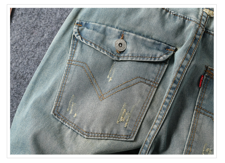 Jeans pour jeunesse en coton pour automne - Ref 1462946 Image 17