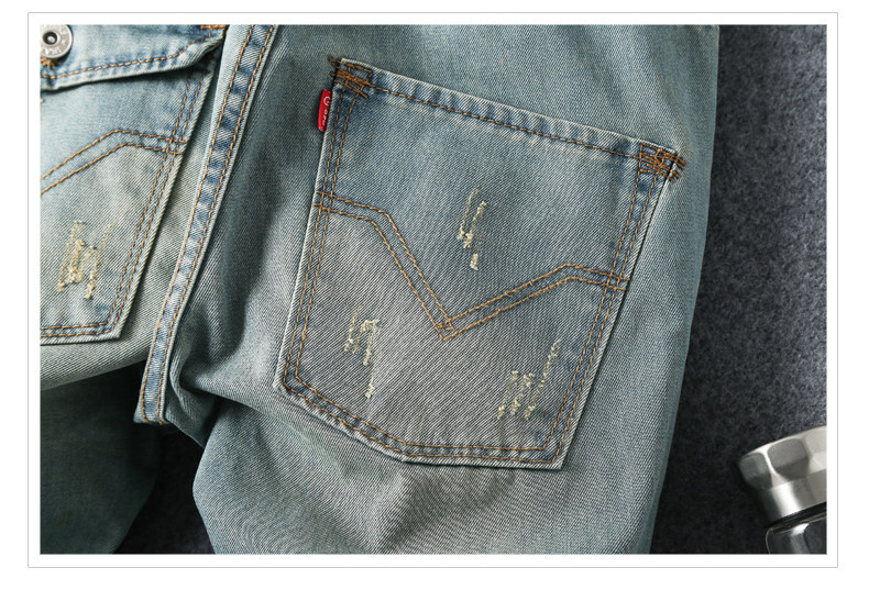 Jeans pour jeunesse en coton pour automne - Ref 1462946 Image 18