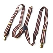  Clothes bib with a rope Universal replacement anti-fall accessories on the suspender belt Shoulder strap striped type