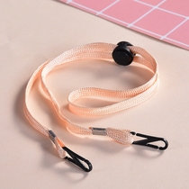  Windproof entrainment belt on the hat Chain fixing artifact Summer hanging rope buckle accessories anti-fall invisible elastic band