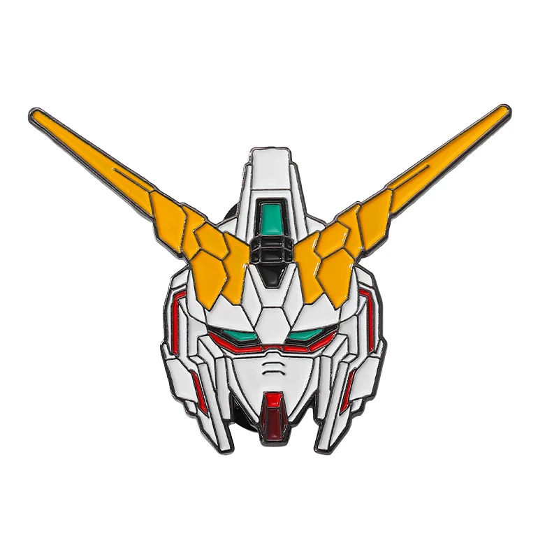 RX-78 Гандам Траст Нидл японское аниме моторный воин металлическая нашивка милый мультфильм единорог студент