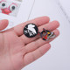 Neon Genesis Evangelion anime peripheral mecha warrior EVA cartoon brooch metal badge pin accessories