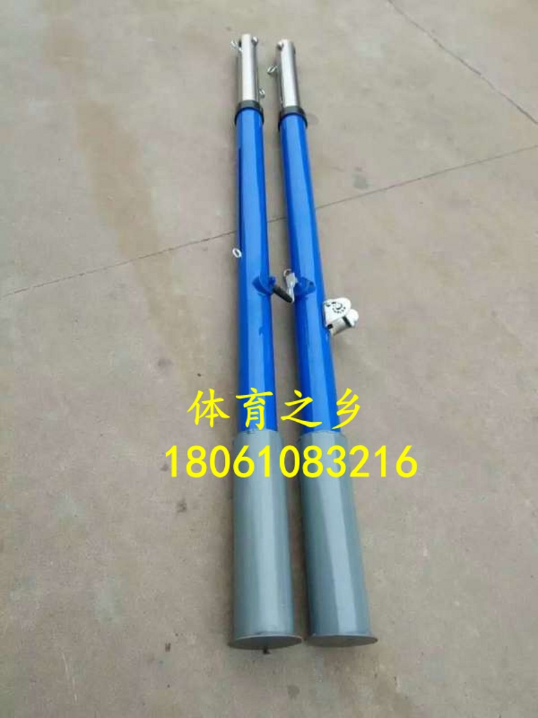 Plug-in type Volleyball column worm gear and worm lifting volleyball frame badminton rack air volleyball column-Taobao