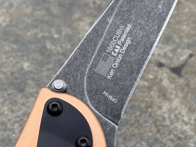 Сша подлинный Kershaw Card Show 1660 медь CPM154 Порошковая сталь портативный Защита EDC сложить нож kershaw 
