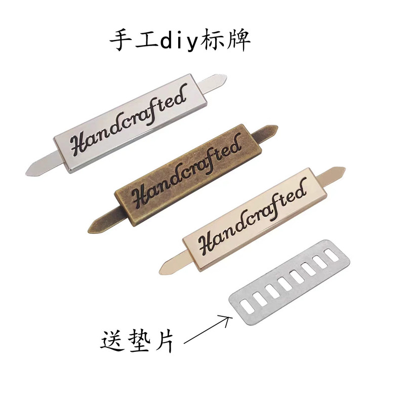 Metal Tags with Pins, High-End Metal Labels, Handmade Logo Tags, Custom Logo Labels Metal Tags with Pins, High-End Metal Labels, Handmade Logo Tags, Custom Logo Labels