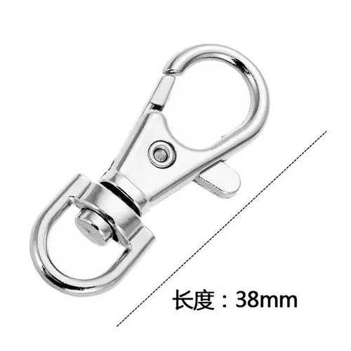 Металлический золотой аксессуар для сумки, брелок, бретели, 38мм