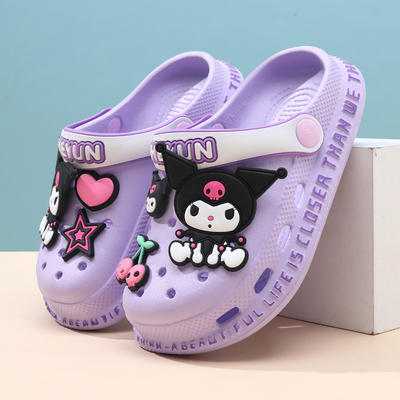 Girl Hole Shoes Kids Slippers Summer New Arrival Girls Non Slip Soft Bottom Baby Princess Indoor Sandals Sandals — 5