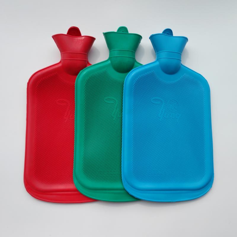 Century-old brand Shanghai Yongcalligraphy hot water bag special large number double diagonal grain rubber dunk water hot water bag 2000ML send cover