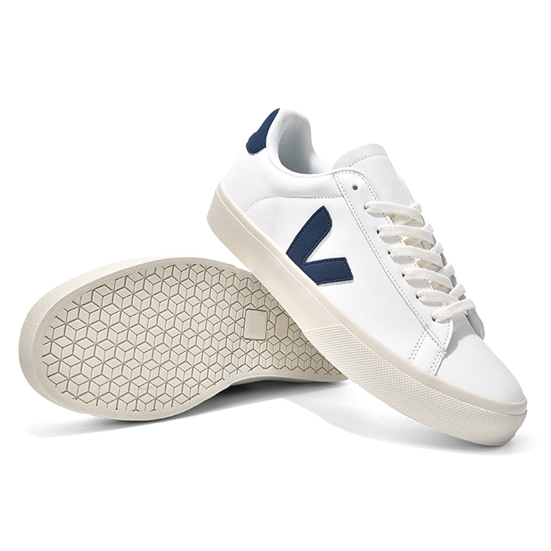 Classic French V-Shaped Shoes, Casual and Versatile White Shoes, Same Style for Couples, Low-Top Casual Lightweight V-Shaped Men's Sneakers