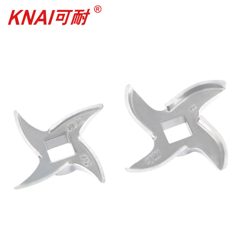 Can be resistant to meat machine accessories Cross knife Turtle back blade