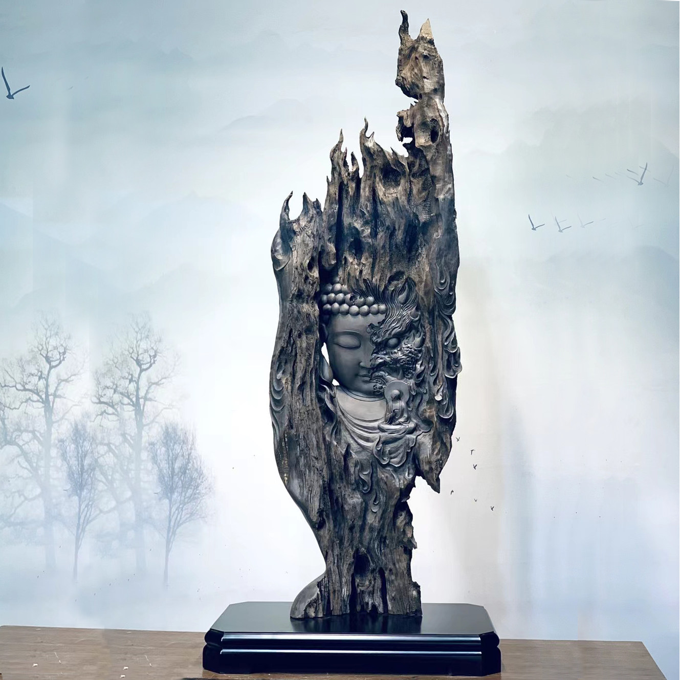 A penchant for wood carvings with wood carvings in the wood cliff Beryin and the woodwork The sculptures of the Lord of the Rings of the Lord of the Rings of the Lord.