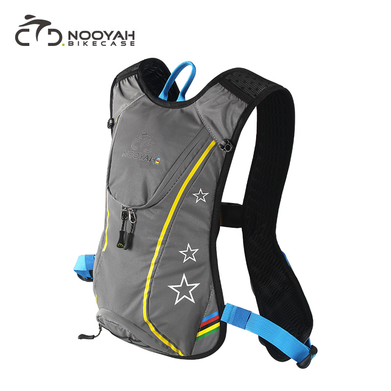 Outdoor cycling reflective backpack water bag cross-country running backpack trekking marathon breathable backpack