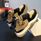 Martens, туфли для мальчиков, зимние детские флисовые сапоги