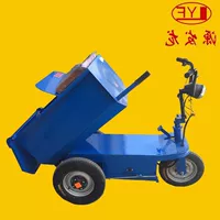 Công trường xây dựng xe ba bánh kỹ thuật xây dựng dầu diesel điện kéo gạch tro nông nghiệp lật vữa bê tông xe tải - Xe đạp điện xe điện dibao