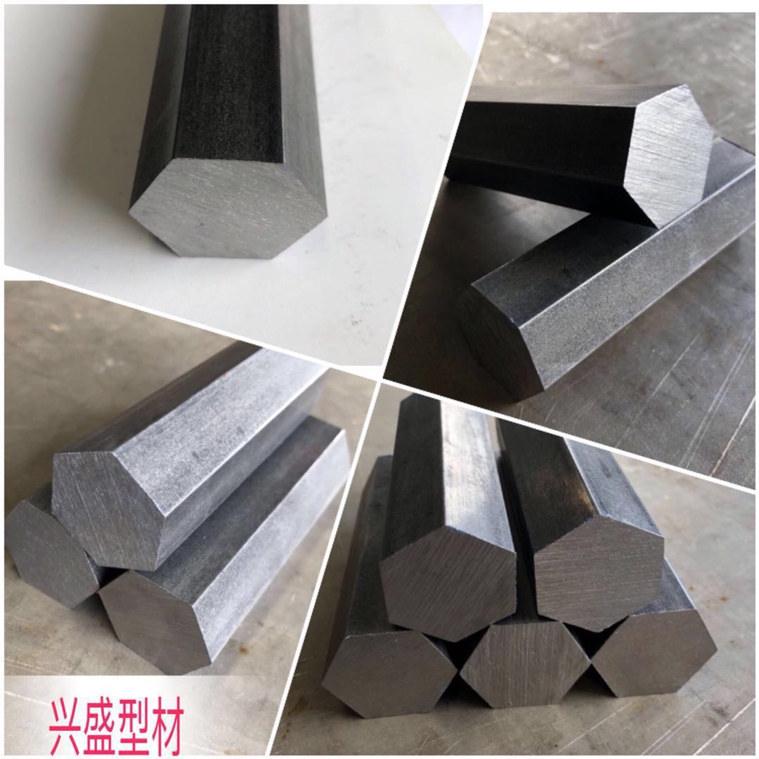 Hexagonal steel Hexagonal steel bar Cold drawn hexagonal square steel q235 45th steel a3 opposite side 5mm 80mm steel