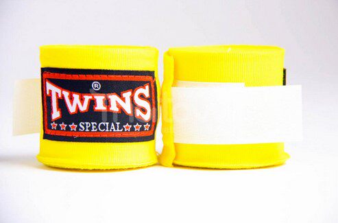 Twins Boxing Bandage Elastic Muay Thai Hand Wraps Sanda Hand Wraps Fighting Hand Protection Cloth Sports Fitness Boxing Bandage
