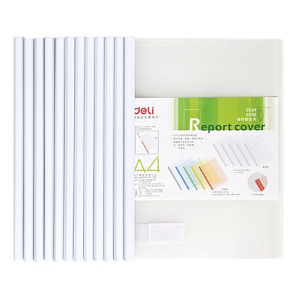 Talent stationery office supplies 5534 pump folder pull rod folder Reporter A4 transparent folder