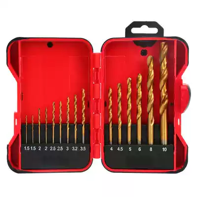 Wankebao twist drill bit set household metal perforated woodworking stainless steel electric drill steel drill drill bit