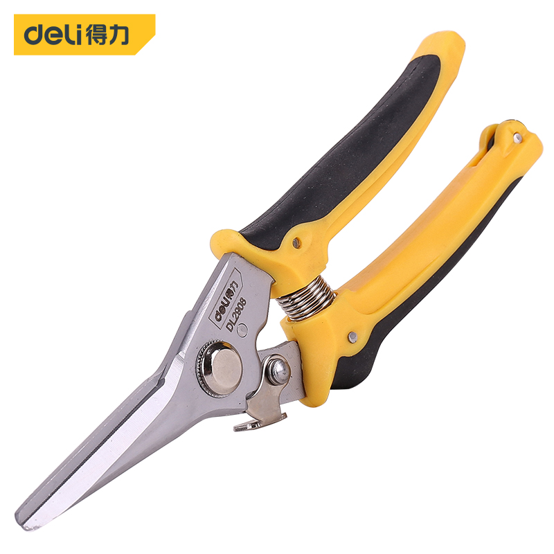 Powerful stainless steel electronic scissors iron shears multi-functional powerful electrician scissors household wire cutting scissors industrial grade