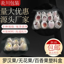 6 figs packaging 9 pieces of Luo Han Guo plastic support 8 pieces of passion fruit boutique Shunfeng special packaging box