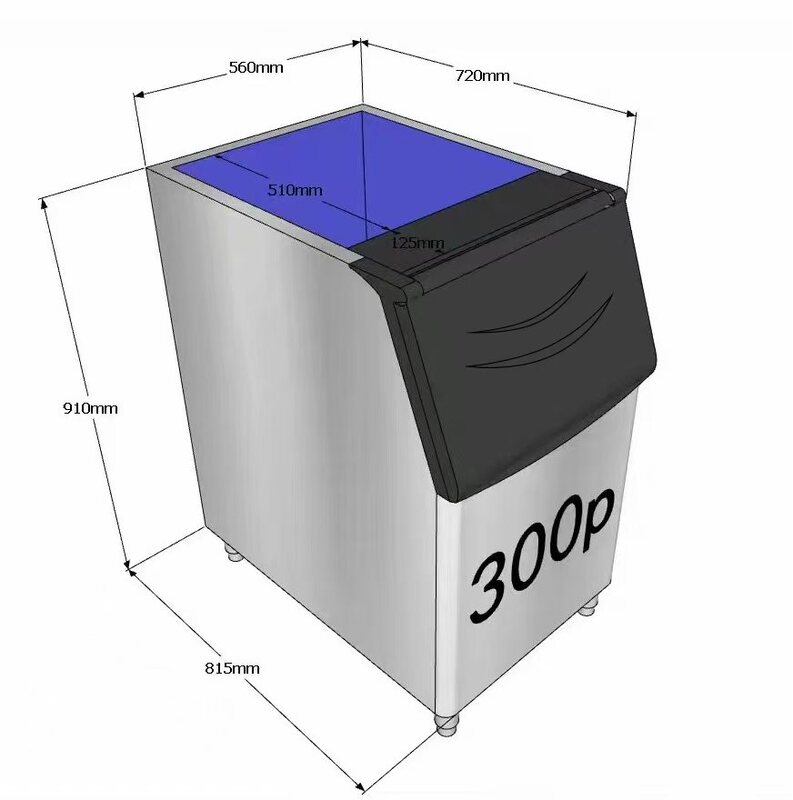 Commercial Ice Maker Ice Bucket Storage Refrigerator Ice Cube Stainless Steel Bucket Ice Cube Storage Bucket Flake Ice Machine Storage Refrigerator Universal Type Commercial Ice Maker Ice Bucket Storage Refrigerator Ice Cube Stainless Steel Bucket Ice Cube Storage Bucket Flake Ice Machine Storage Refrigerator Universal Type