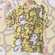 Cartoon Cute Duck Head Yellow Duckling Large Size Short Shirt