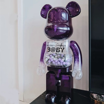 bearbrick400%Violent Bear Building blocks Bear Lucky Cat trend desktop ornaments Hand-made model accessories