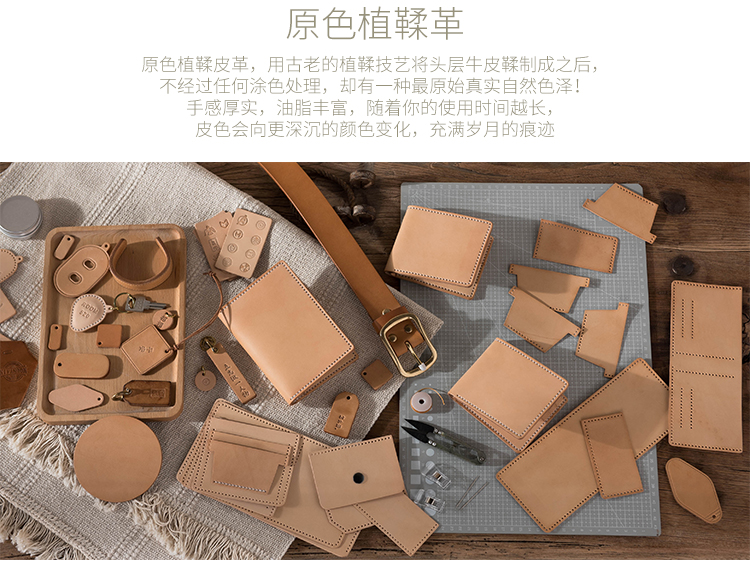 Túi da rám nắng cầm tay Lớp da nhỏ Ví nhỏ Nhật Bản quạt nghệ thuật đơn giản - Chủ thẻ ví đựng thẻ cho nữ