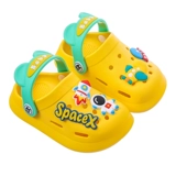 Летние детские туфли, милые тапочки для принцессы, нескользящие слайдеры